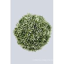 Plastic PE Artificial Plant Sedum Ball with Powder for Home Decoration (50419)